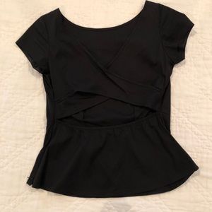 Ann Taylor Crossback Blouse